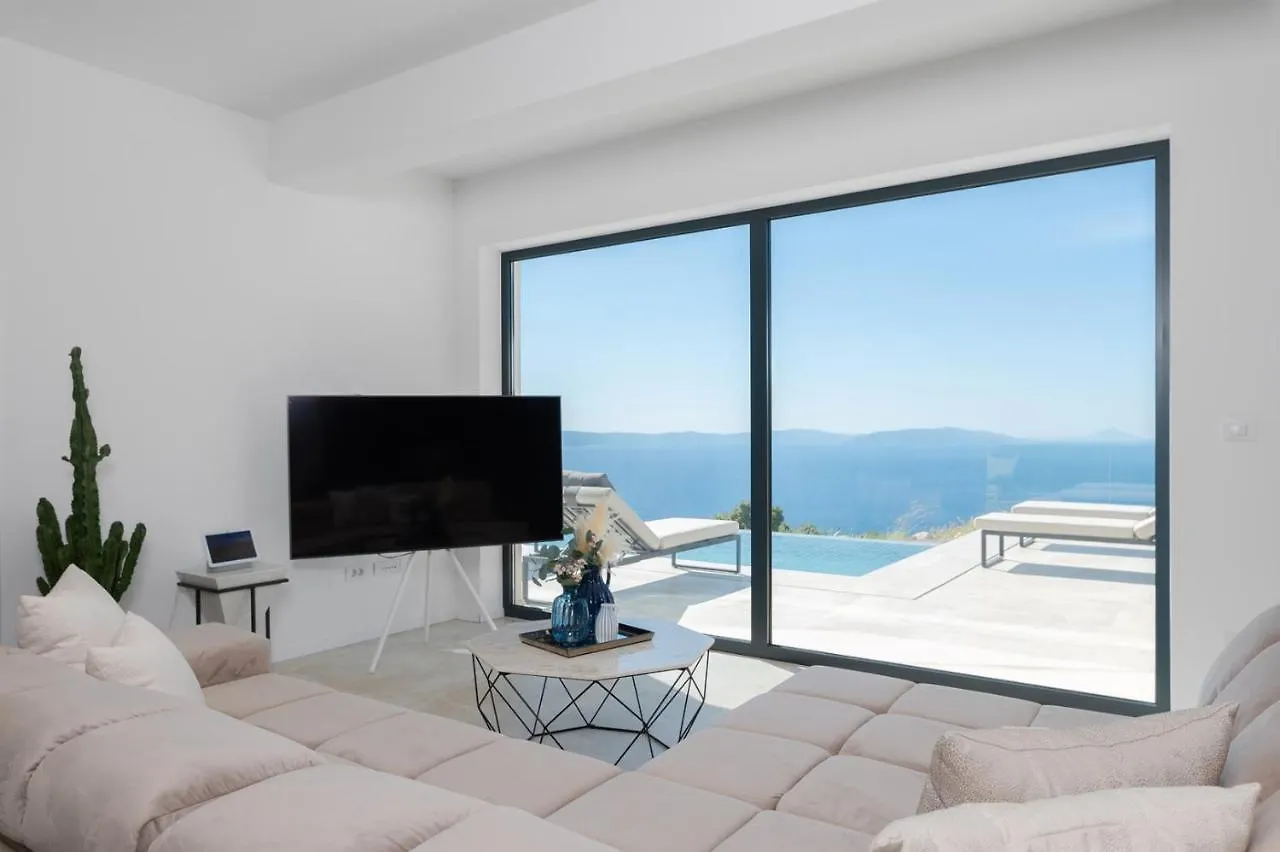 Villa Aristea With Sea View, Jacuzzi And Infinity Pool Vicani